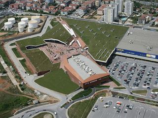 Aerial view of Meydan Ümraniye Shopping Centre İstanbul