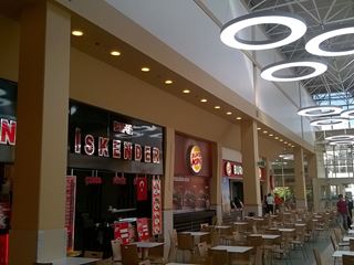 Real İzmit Shopping Centre interior food court